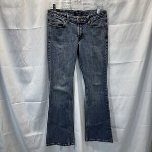 Levis 518 Superlow Bootcut 9M Long Blue‎ Medium Wash Low Rise